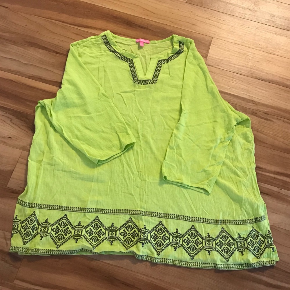 Woman within tunic